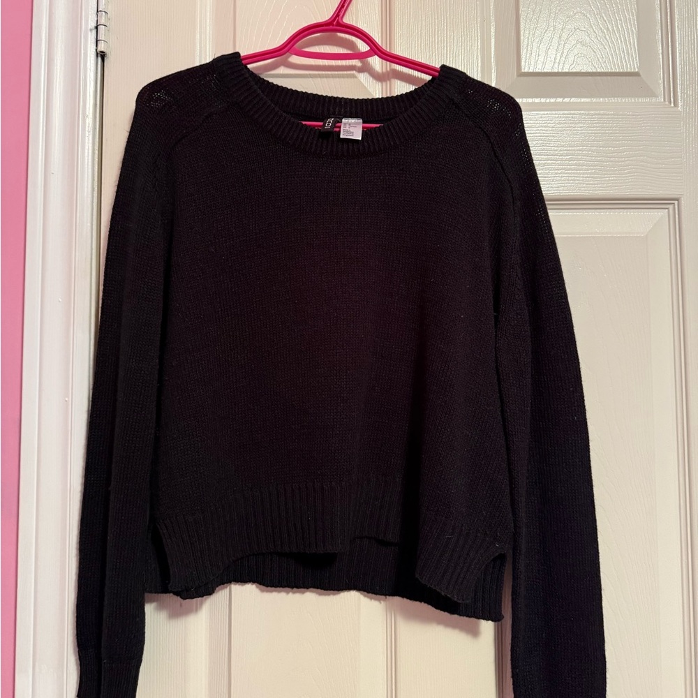 Black sweater